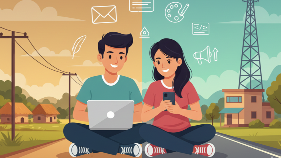 Freelancing for Rural & Semi-Urban Youth Mithila Digital Hub