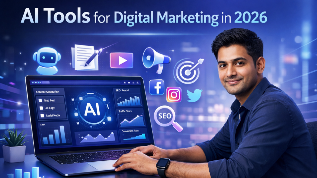 AI tools for digital marketing Mithila Digital Hub