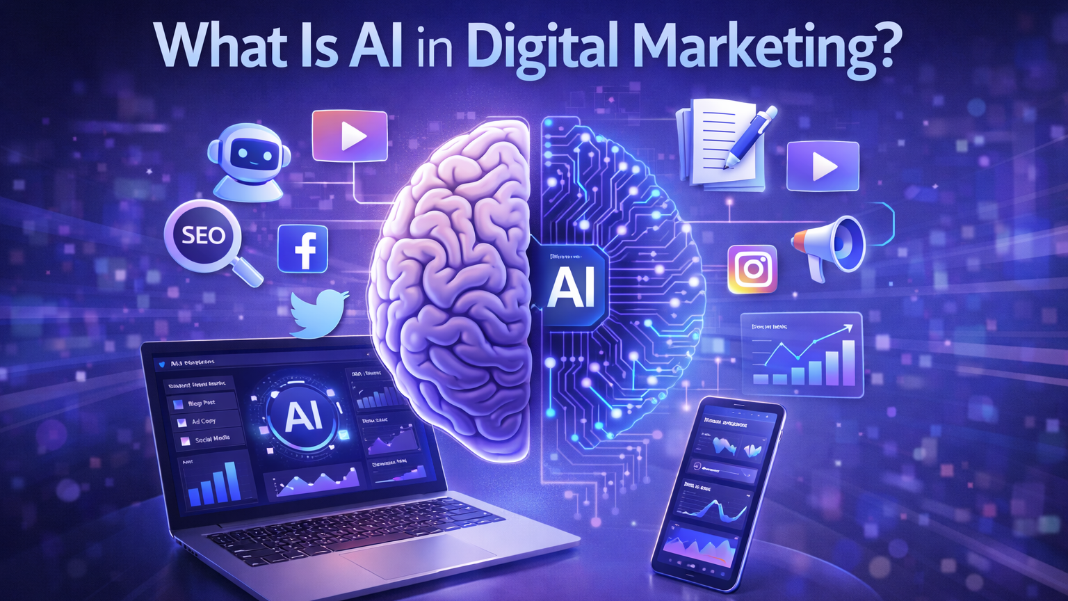 AI tools for digital marketing Mithila Digital Hub