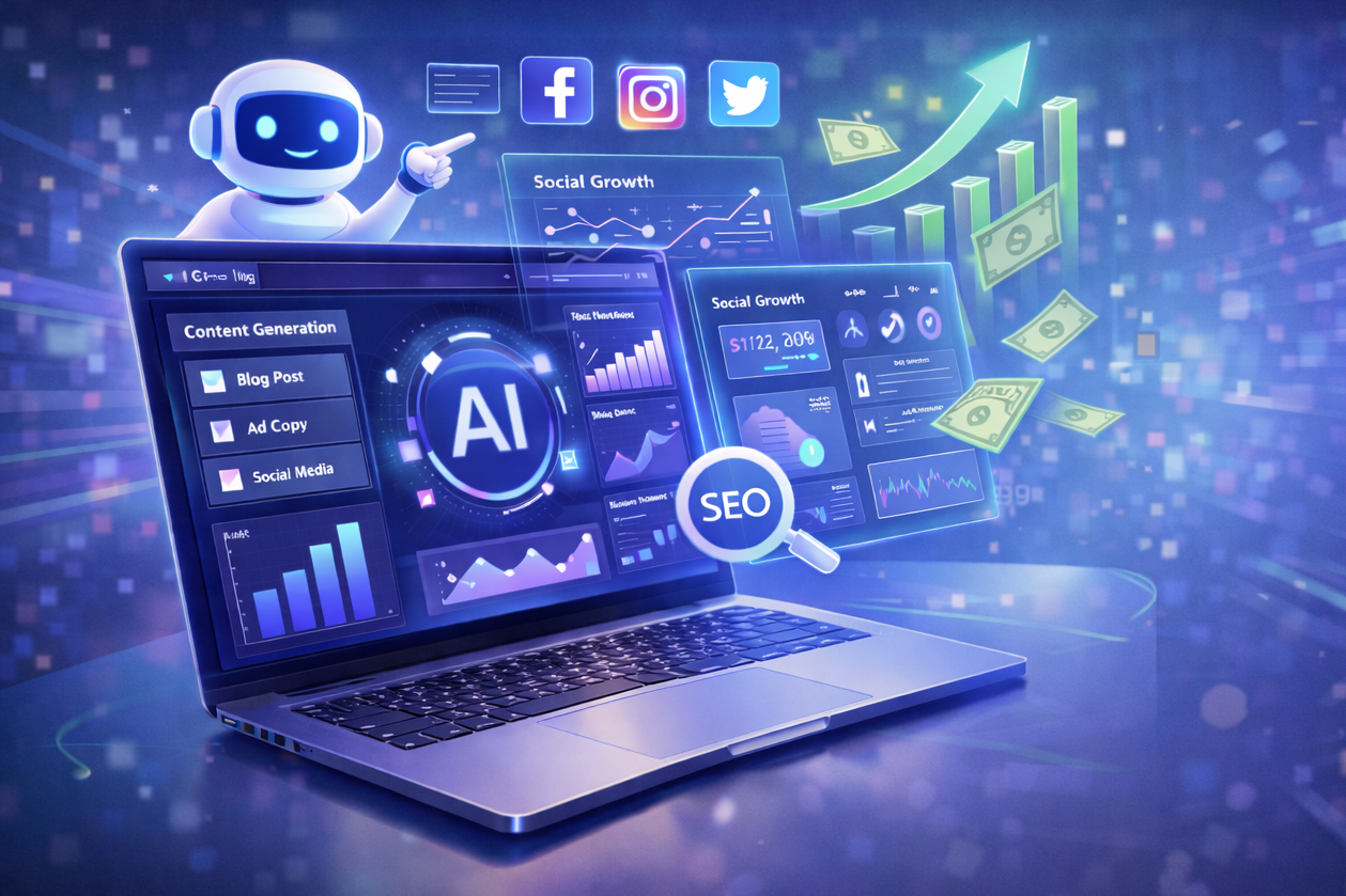AI tools for digital marketing Mithila Digital Hub
